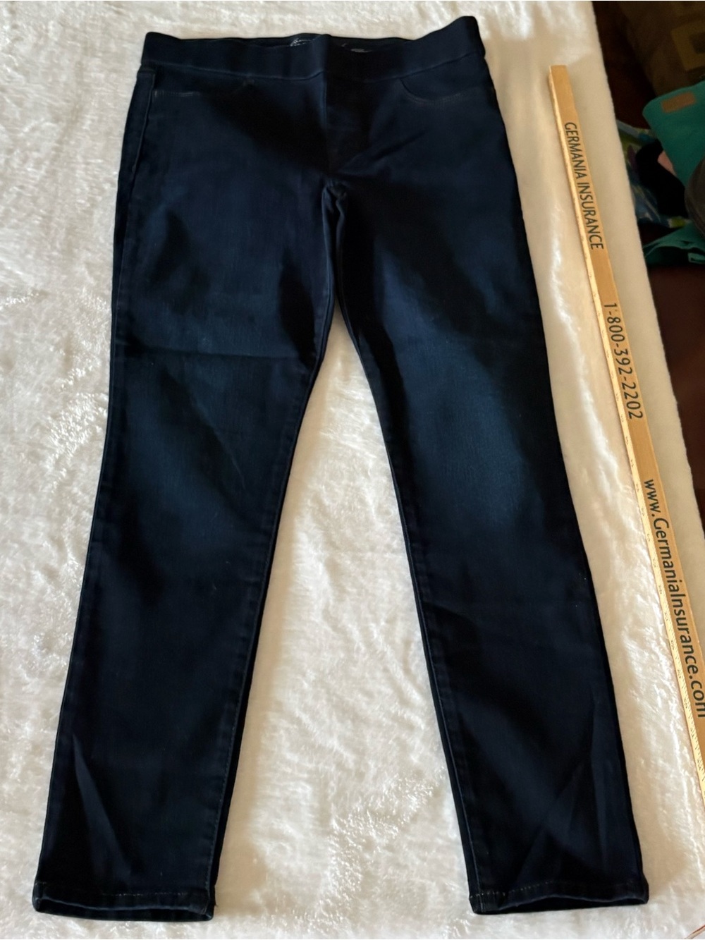 Gloria Vanderbilt Dark Blue Slim Pull-On Leggings